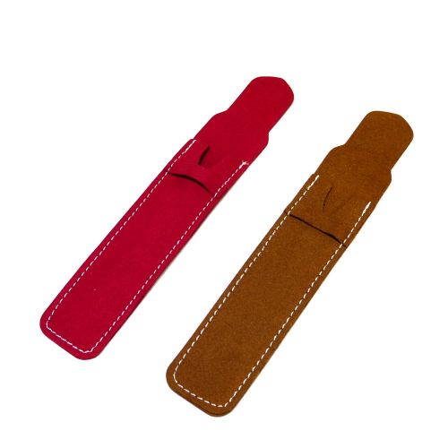 Single Microfibric Leather Pen Sleeve